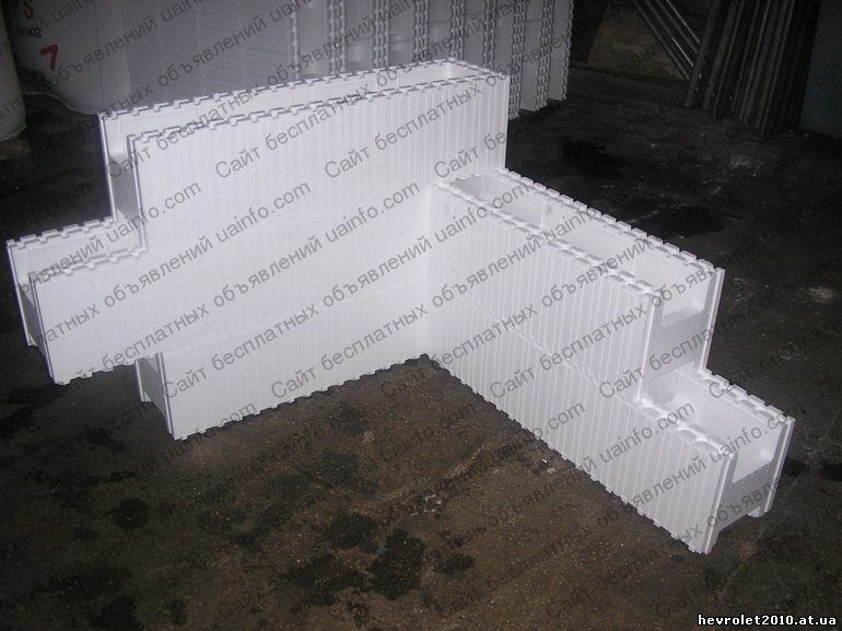 Пенопластовые блоки для заливки бетона купить