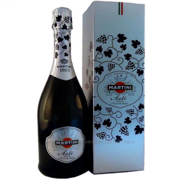 шампанское Martini Asti в подарочной упаковке